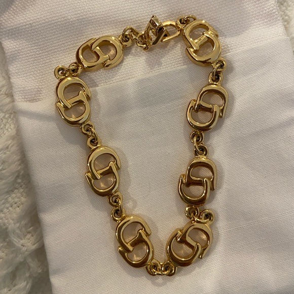 Dior Vintage Gold Bracelet - Picture 1 of 2